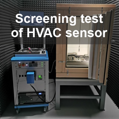 Screening test of HVAC sensor